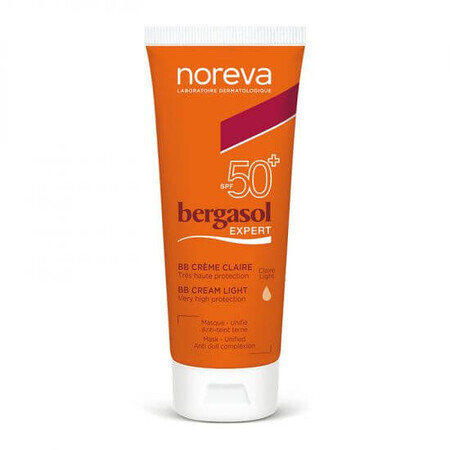 Noreva Bergasol Expert BB Light Cream SPF50+, 40 ml