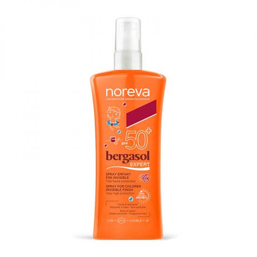 Noreva Bergasol Spray pentru copii SPF50+, 125 ml