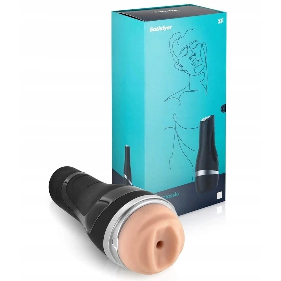 Satisfyer Masturbator MEN CLASSIC Negru 1 buc