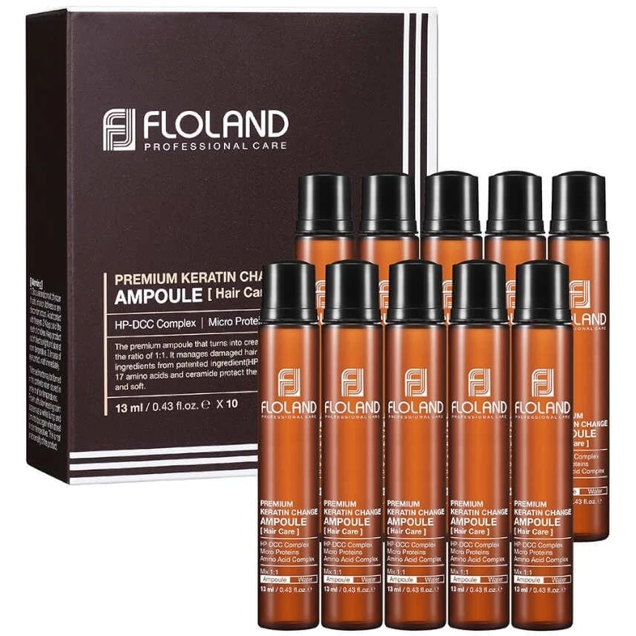 FIOLAND Premium Ampolla de Cambio de Queratina Ampolla de ...