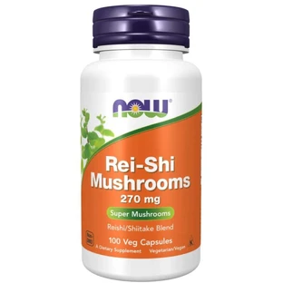 Now Foods Rei-Shi Mushrooms 270 mg 100 kapsułek