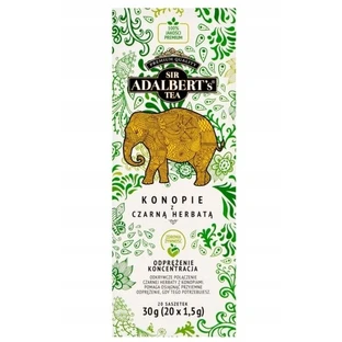 Adalbert's Hemp cu ceai negru Relaxare și ...