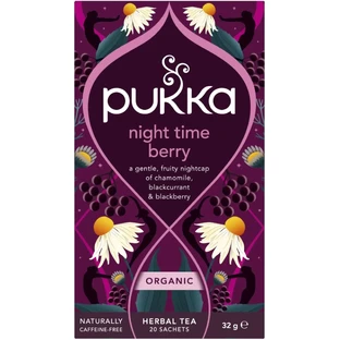 PUUKA Organic Night Time Berry Herbal Tea 20 sachets