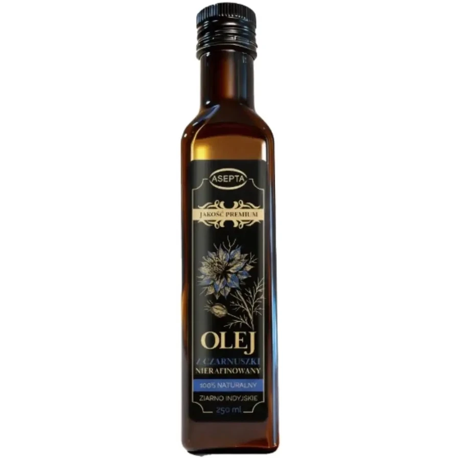 Asepta Olej z czarnuszki nierafinowany 250 ml: ceny i cechy