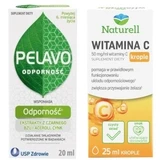Pelavo Odporność krople 20 ml + Naturell Witamina C Krople ...
