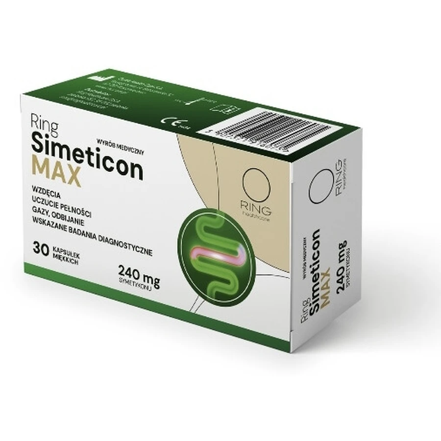Ring Simeticon Max 30 kapsułek: ceny i cechy