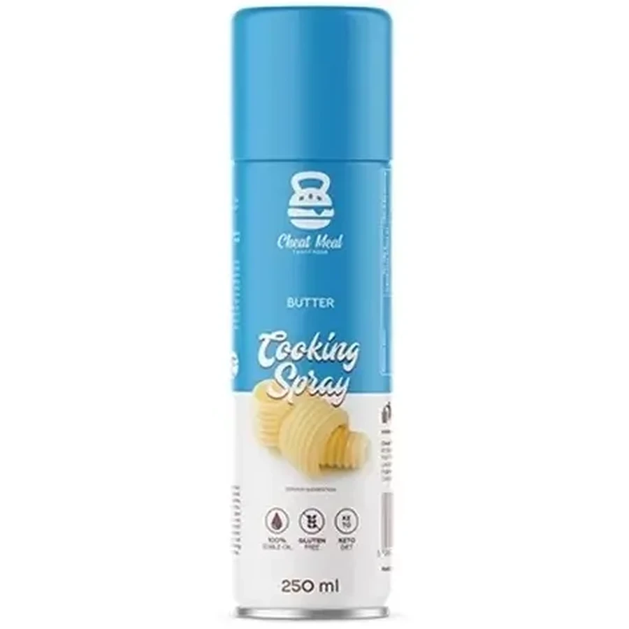 Spray de cuisson Cheat Meal Huile de Canola aromatisée au beurre 250 ml.