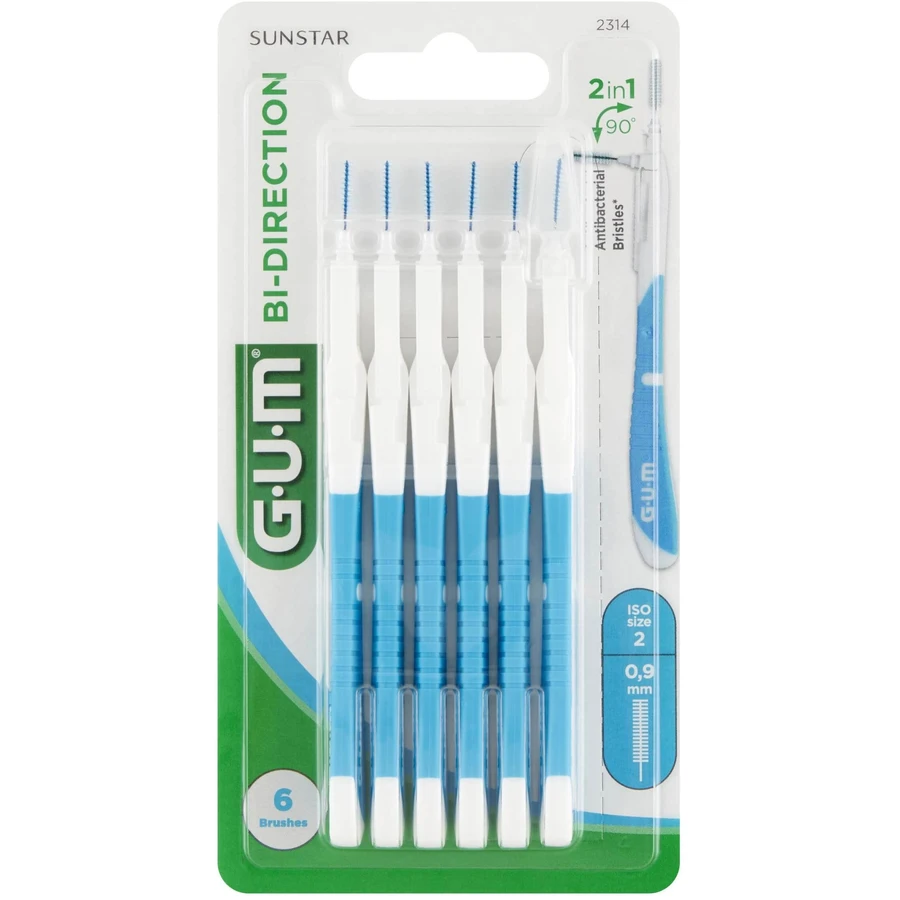 Sunstar GUM Bi-Direction Interdental Periuta de dinti ...