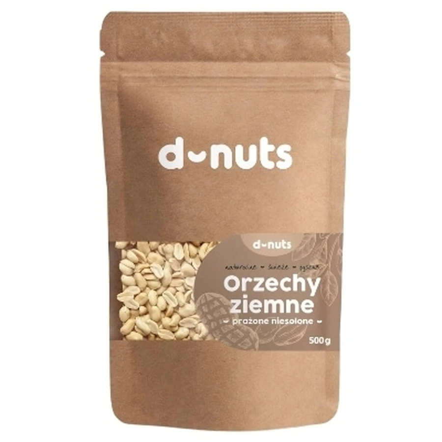 D-noten Pinda's zonder zout premium 500 g