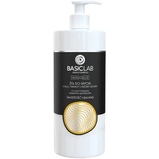 BasicLab Masculis Gel de spălare pentru corp, față și scalp ...