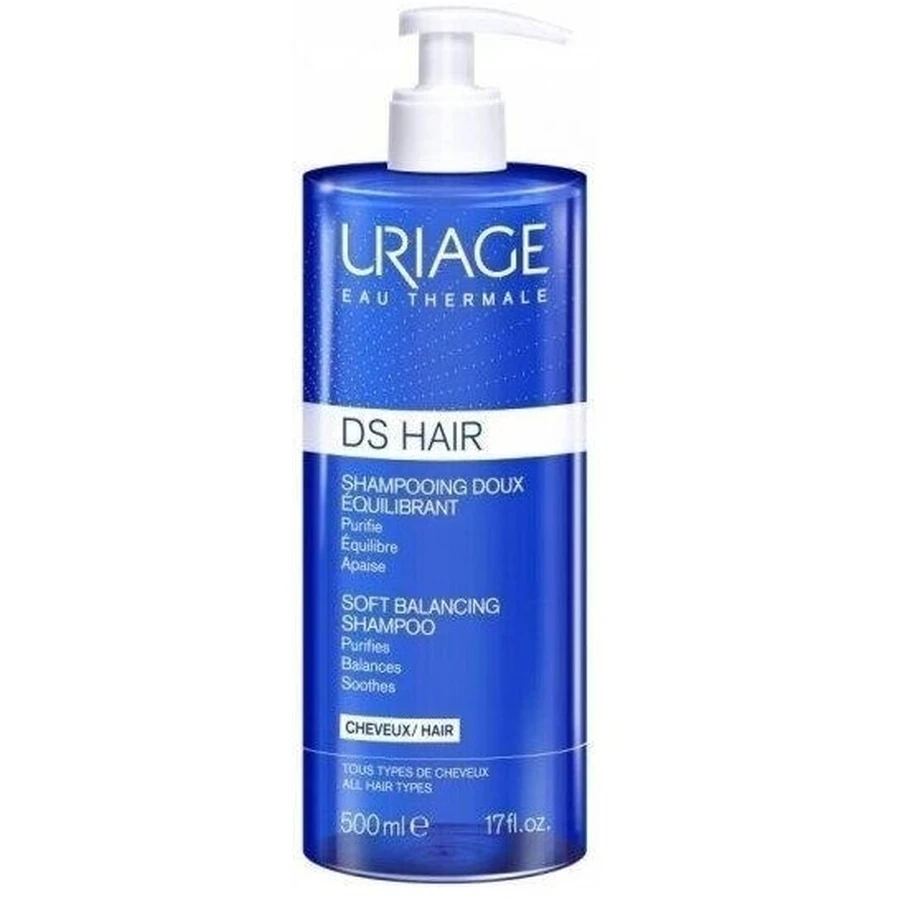 Uriage DS Hair Gentle Regulating Shampoo 500 ml