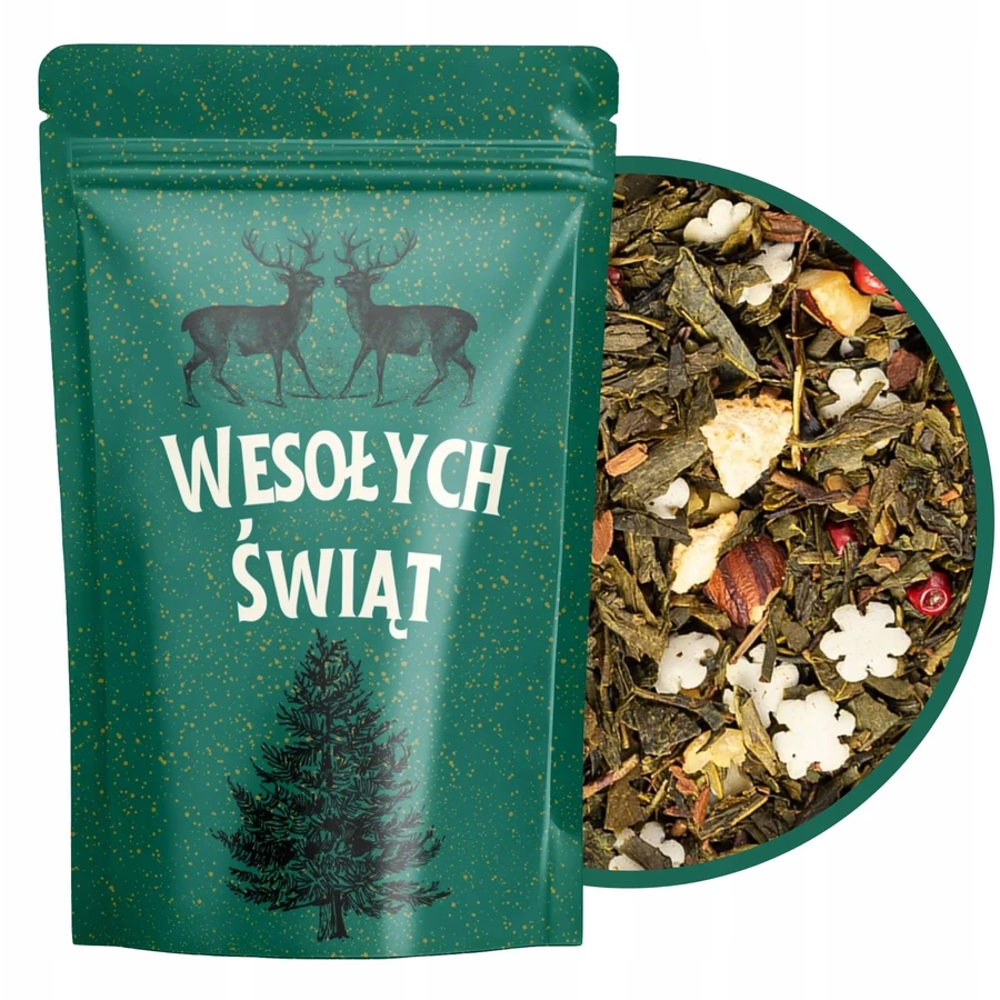 Green Touch Świąteczna Iskra Herbata Zielona Płatki Śniegu ...: ceny i cechy