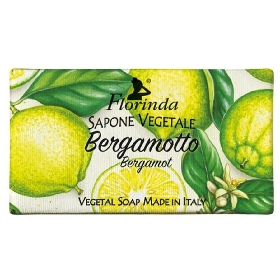 FLORINDA Sapone vegetale naturale al bergamotto 100 g