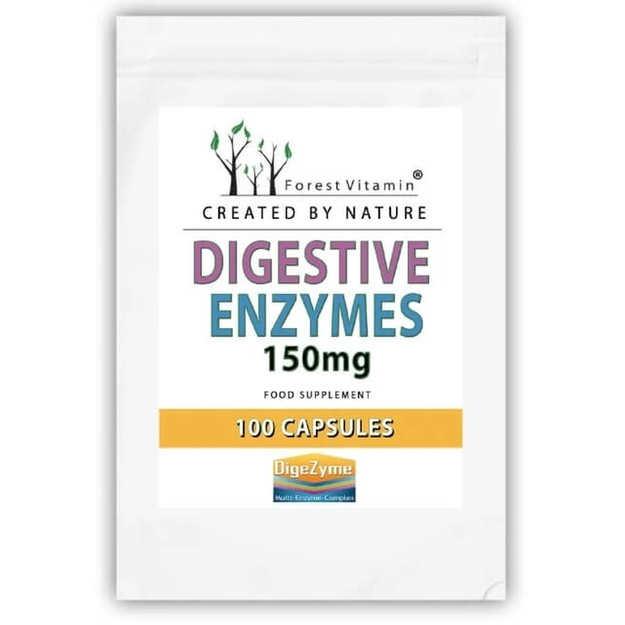 Forest Vitamin Verdauungsenzyme Dige Zyme 100 Kapseln.