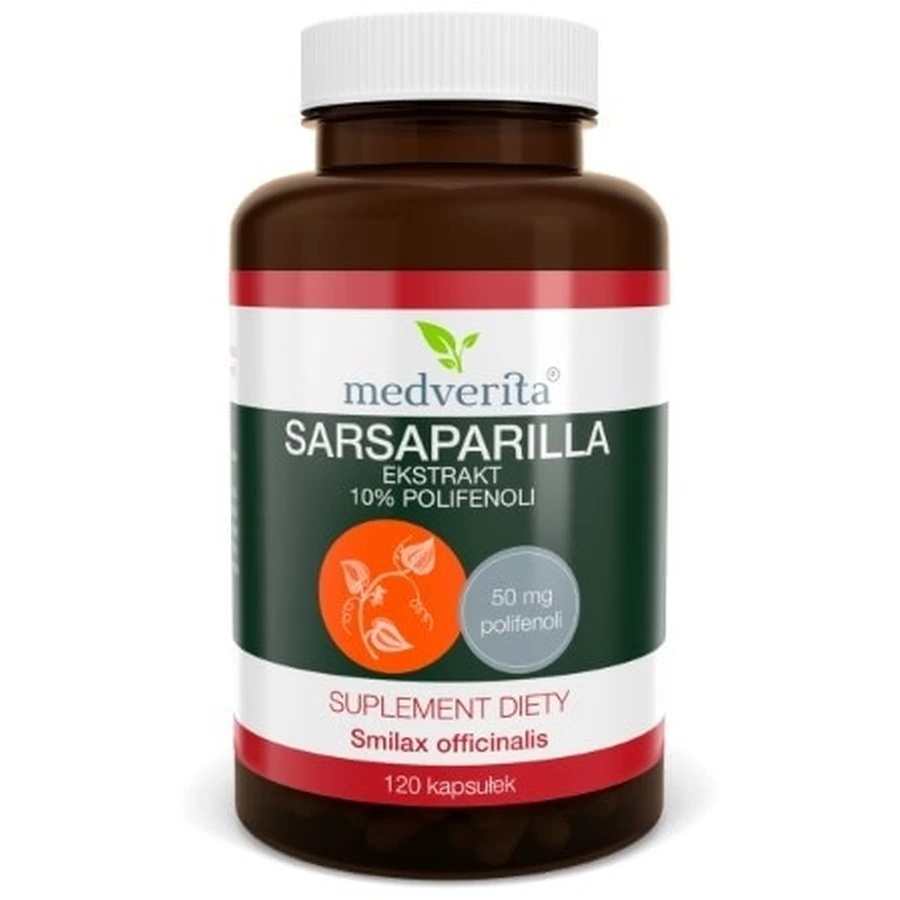 Medverita Sarsaparille 120 Kapseln
