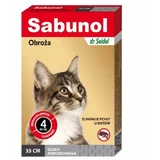 Collare antipulci Sabunol GPI per gatto 35cm grigio