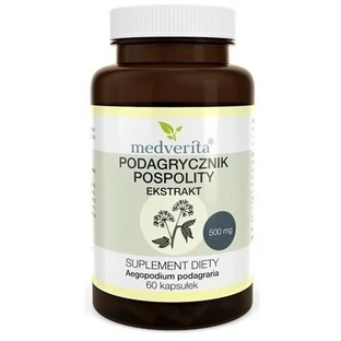 Medverita Podagrycznik pospolity 500 mg 60 kapsułek