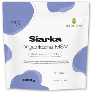 naturove siarka organiczna MSM 1kg