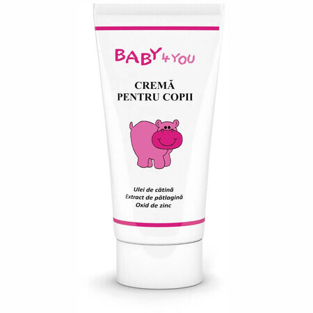 Baby 4 You crème pour enfants à l'huile d'argousier, 50 ml, Tis Farmaceutic