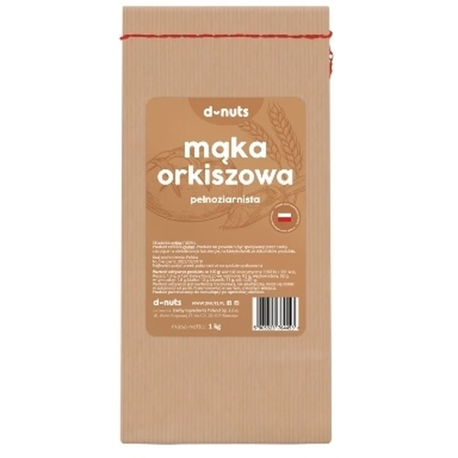 D-nuts făină integrală de spelt 1 kg
