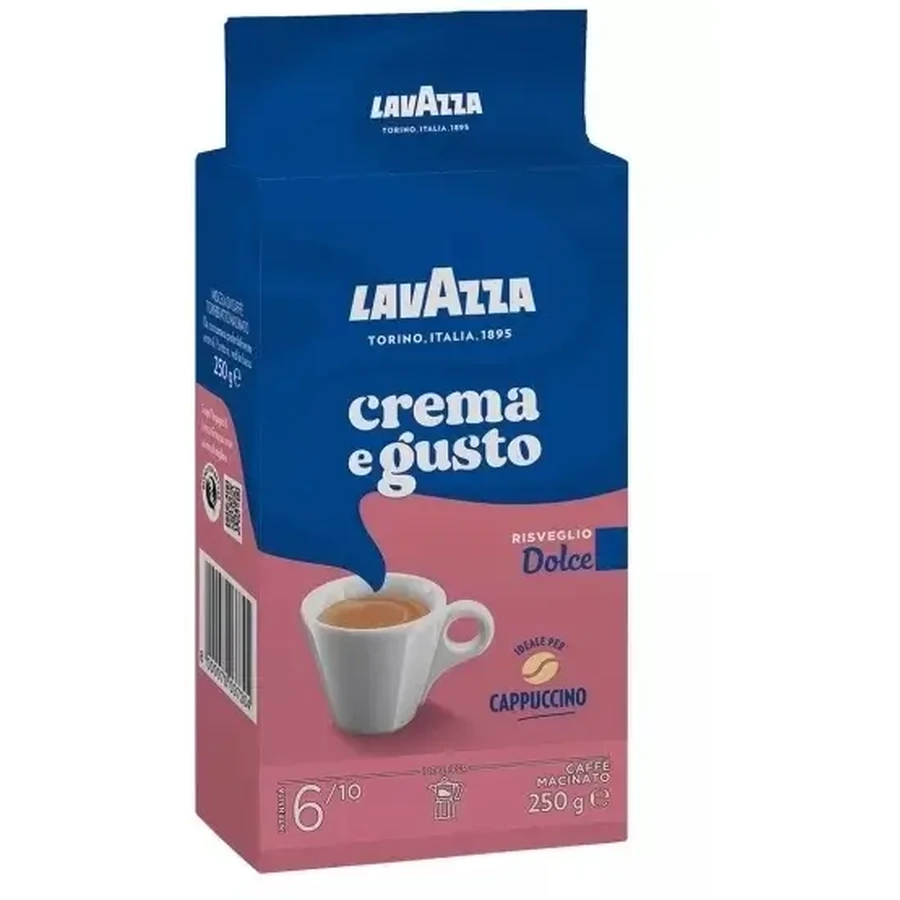Lavazza Crema e Gusto Dolce cafea măcinată 250 g