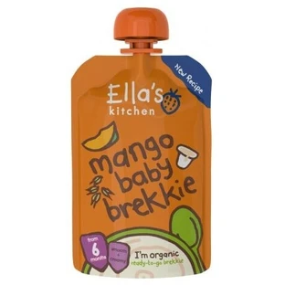 Ella's Kitchen BIO Colazione Mango e Yogurt 100 g (Dattero ...