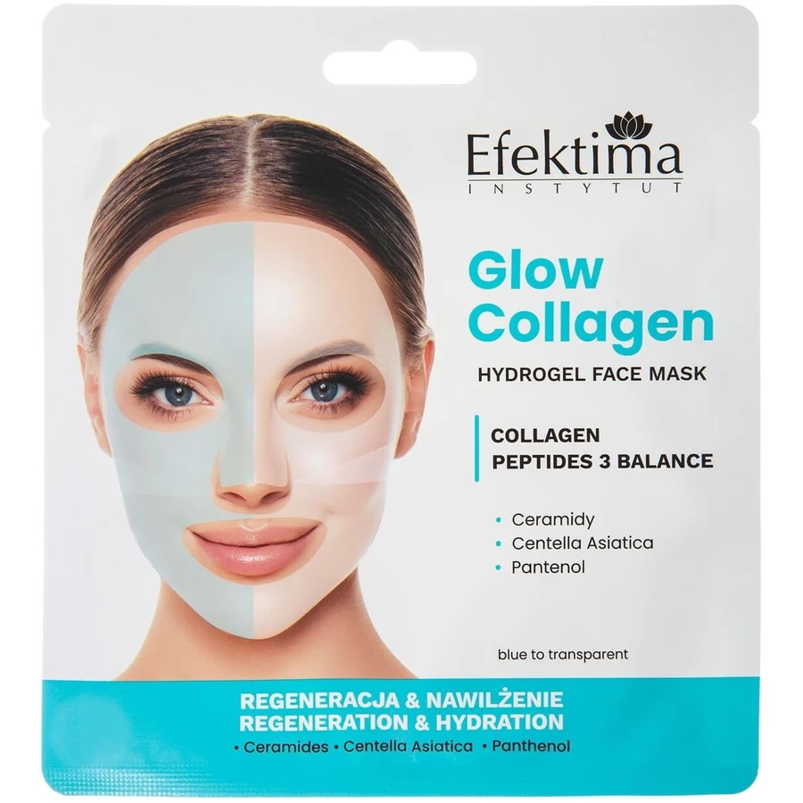 EFEKTIMA Máscara facial de hidrogel de colágeno Glow ...