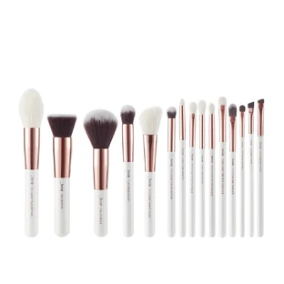 Jessup White/Rose Gold Mix Perie de păr Set de 15 perii