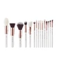 Jessup Blanco/Oro Rosa Mixto Set de 15 Cepillos