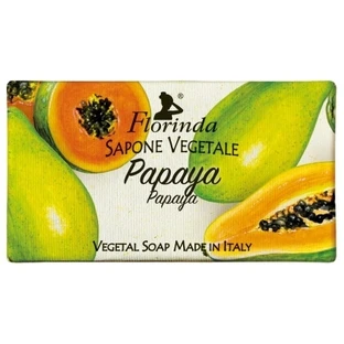 FLORINDA Jabón vegetal natural de papaya 100 g
