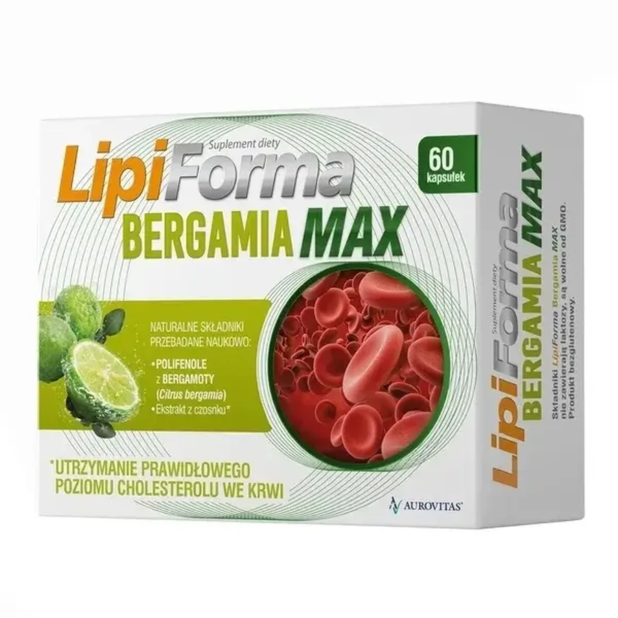 Lipiforma Bergamia Max 60 capsules.