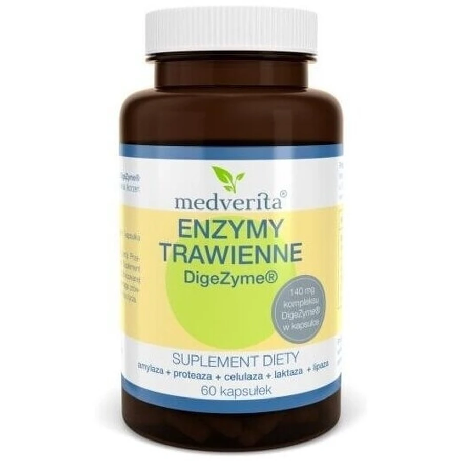 Medverita Verdauungsenzyme 60 Kapseln