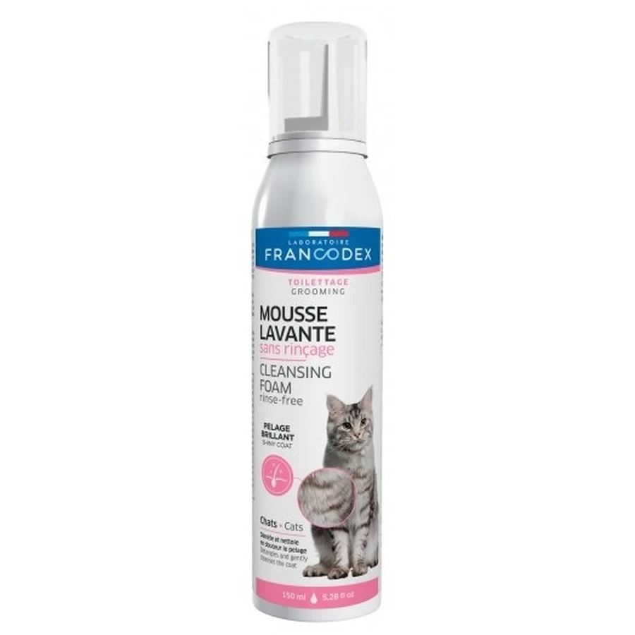 FRANCODEX Pianka myjąca bez spłukiwania dla kotów 150 ml: ceny i cechy