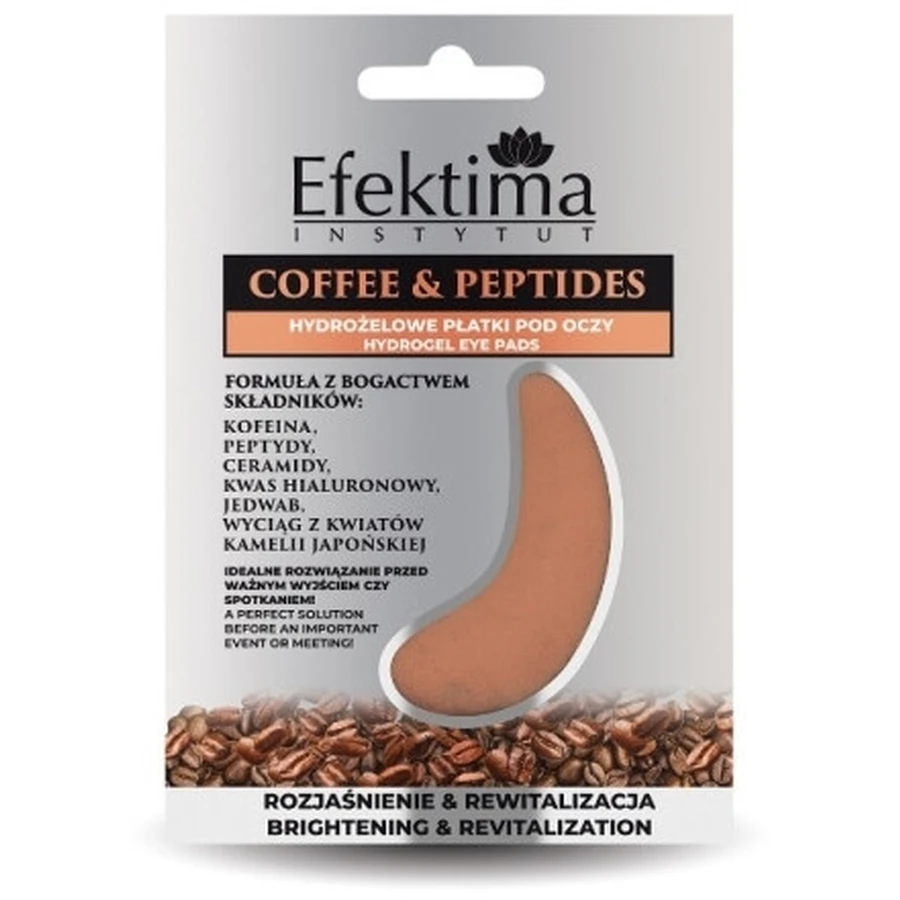 EFEKTIMA CAFFEINE AND PEPTIDES Hydrogel eye patches 1 ...