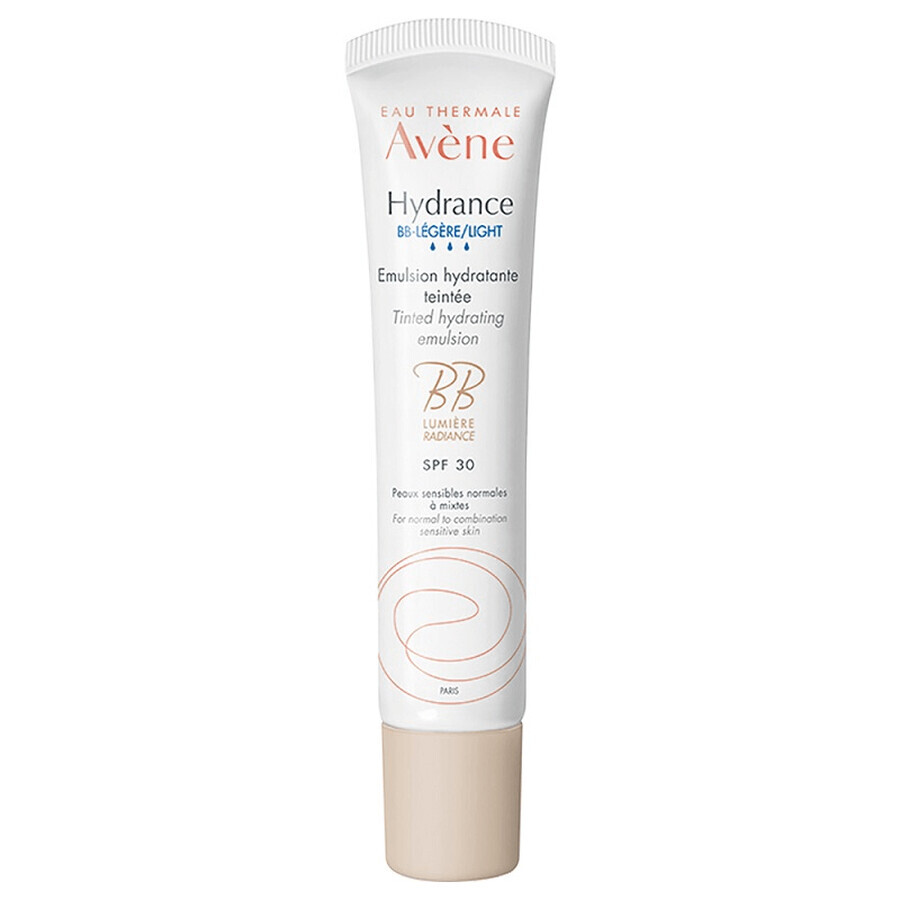 Avène Hydrance - Emulsione Idratante Colorata BB Leggera SPF30, 40ml