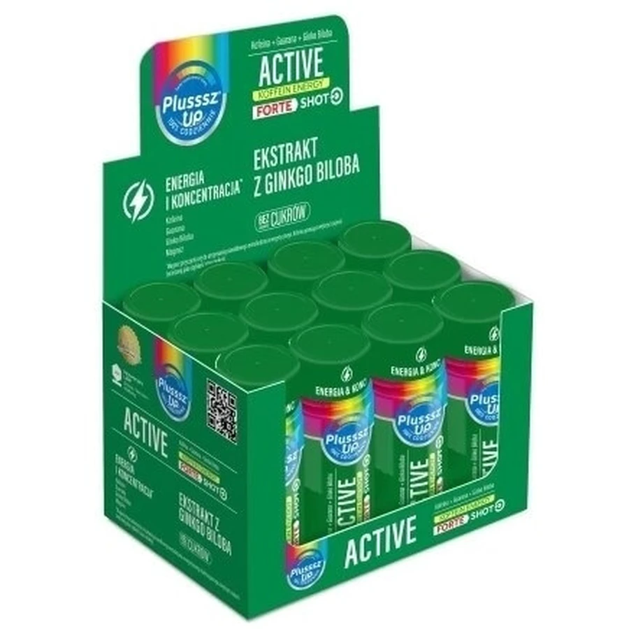Plusssz Up Active Caffeine Energy Forte 12 x 50ml