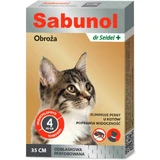 Collare antipulci Sabunol GPI per gatto 35 cm riflettente
