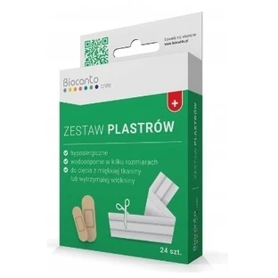 Biocanto Zestaw plastrów 24 sztuki 