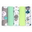 EGA flanelle impression couche, 70 x 80 cm, set No. 4, 5 ...