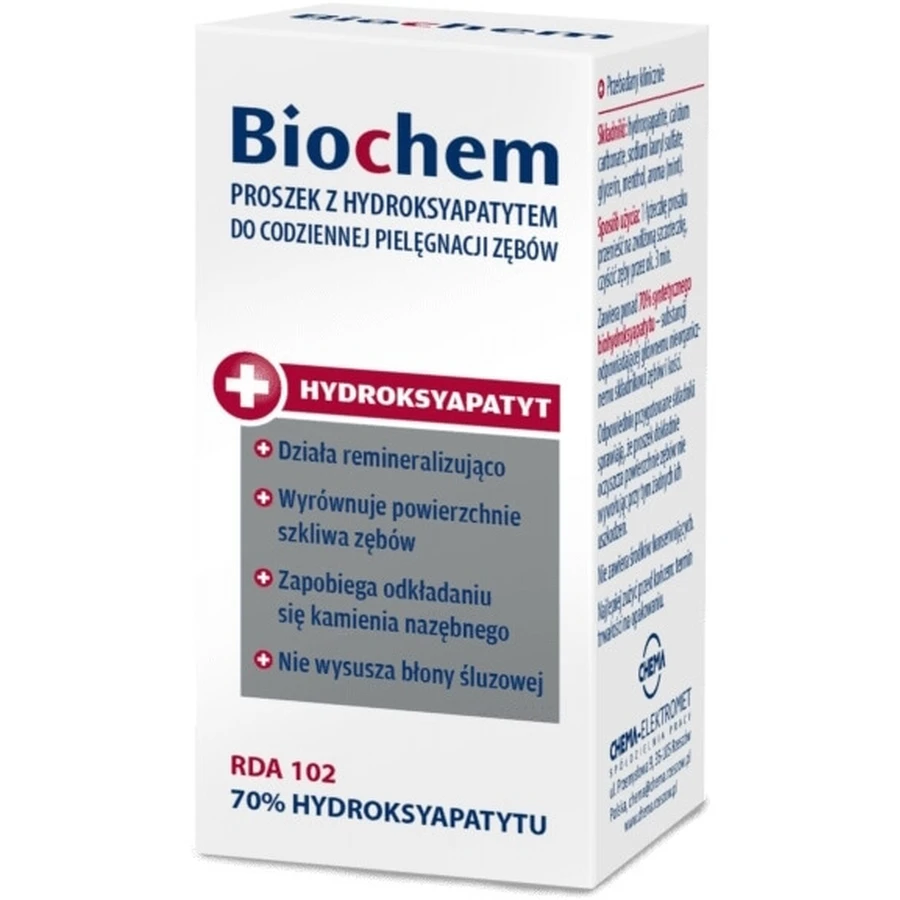 Poudre d'hydroxyapatite biochimique pour usage quotidien ...
