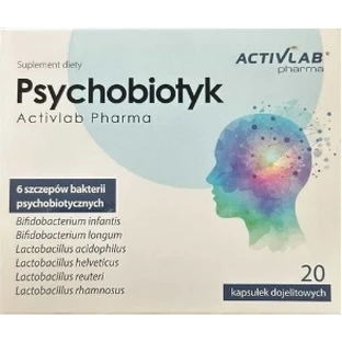 Activlab Pharma Psychobiotic 20 cápsulas