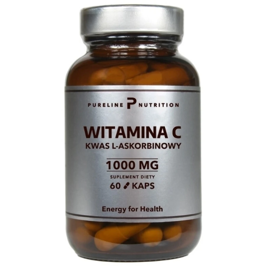 Pureline Nutrition Vitamina C 1000mg 60 capsule.