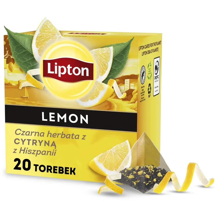 Lipton ceai negru expres cu lămâie din Spania 20 ...