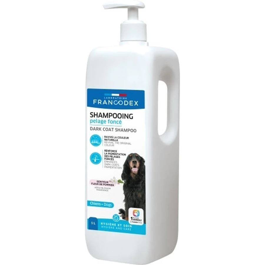 FRANCODEX Shampooing pour chien à poils noirs sans parabènes ...