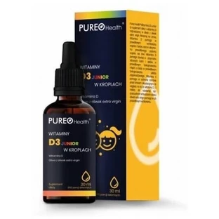 Pureo Health Witamina D3 Junior w kroplach 30 ml