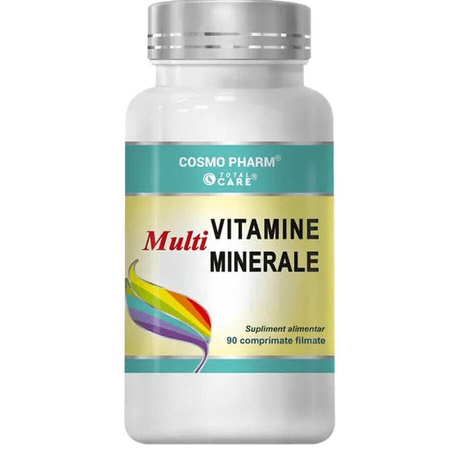 Multivitamine si multiminerale, 90 tablete, Cosmopharm