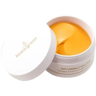 BEAUUGREEN Collagen & Gold Hydrogel Eye Patch Flakes ...