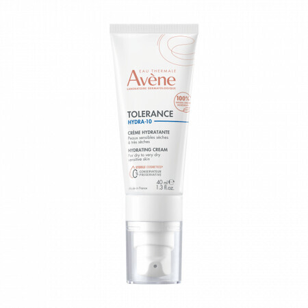 Tolerance Hydra 10 Hidratante Piel Seca, 40 ml, Avene