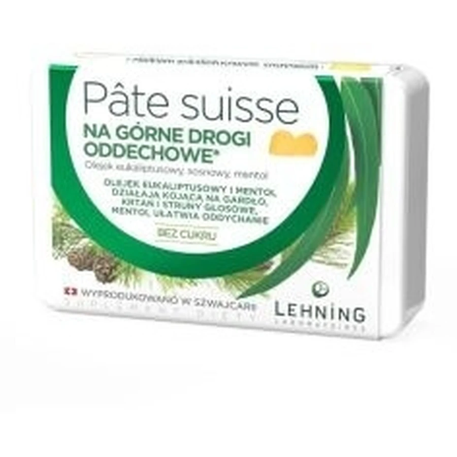 Pate Suisse Voor De Bovenste Luchtwegen Gelei 40 stuks.