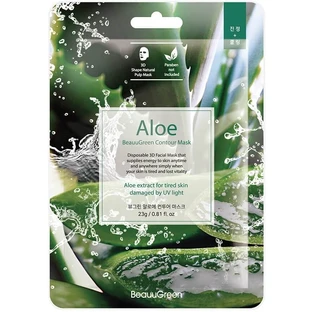 BEAUUGREEN Masque hydratant à l'aloe vera 23 g